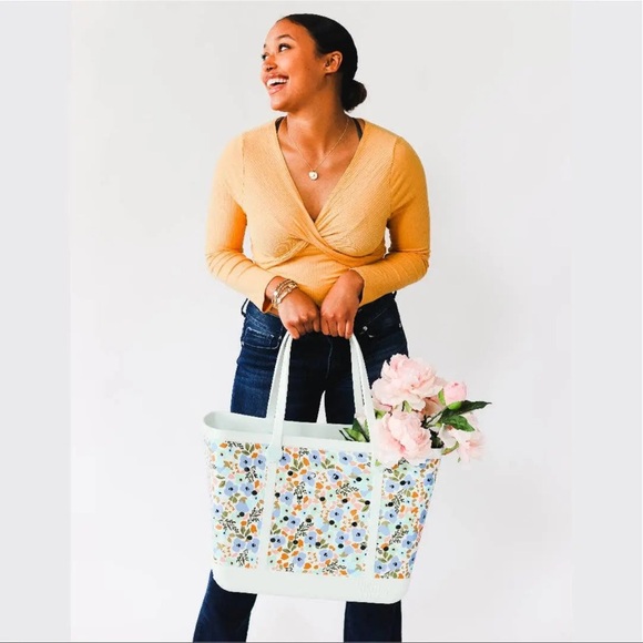 The Darling Effect - Terry Tote-Purple Check - Picture 6 of 7